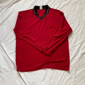 Vintage Long Sleeves Polo 🍁